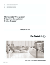 De Dietrich DRC926JE User manual