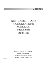 Zanussi ZFU17S User manual