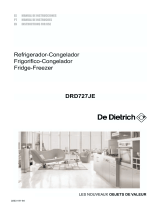 De Dietrich DRD727JE User manual