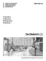 De Dietrich DRH920JE User manual