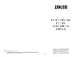 Zanussi ZRC24S User manual