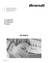 Brandt FB2000E User manual