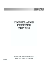 Zanussi ZBF7226 User manual