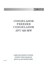 Zanussi ZFU629MW User manual