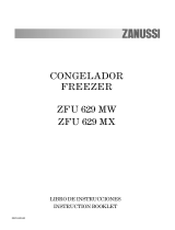 Zanussi ZFU629MX User manual