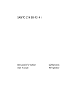 Aeg-Electrolux SANTO Z 9 18 42-4 I User manual