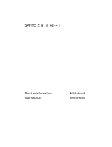 Aeg-Electrolux SANTO Z 9 18 42-4 I User manual