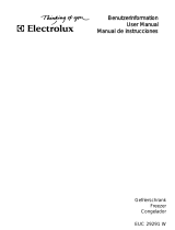 Electrolux EUC29291W User manual