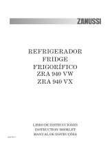Zanussi ZRA940VX User manual