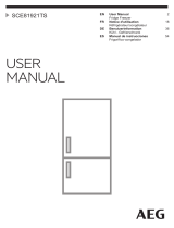 AEG SCE81921TS User manual