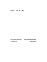 Aeg-Electrolux SANTO 80318-5 KG User manual