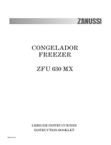 Zanussi ZFU630MX User manual