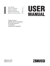 Zanussi ZRB34312WA User manual