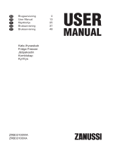 Zanussi ZRB33100XA User manual