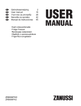 Zanussi ZRB936PX2 User manual