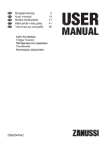 Zanussi ZRB934PW2 User manual