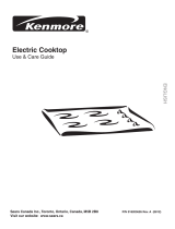 Kenmore ELECTRIC COOKTOP User manual