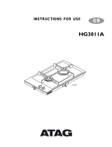 Atag HG3011AA User manual