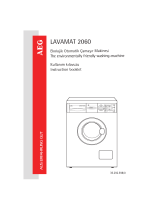 AEG LAVAMAT2060 User manual