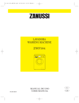 Zanussi ZWF384 User manual