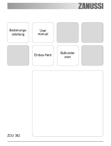 Zanussi ZOU362X User manual