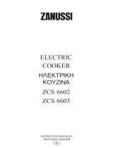 Zanussi ZCS6602W User manual