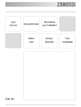 Zanussi ZOB361X User manual