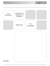 Zanussi ZYB593XQ User manual