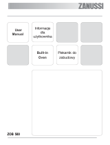 Zanussi ZOB580N User manual