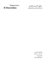 Electrolux EHG90839X User manual