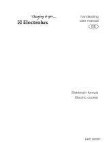 Electrolux EKC60351 User manual