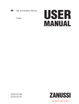 Zanussi ZCG91207WA User manual