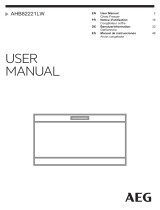 AEG AHB82221LW User manual