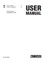 Zanussi ZFC627WAL User manual