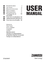 Zanussi ZFC623WAP User manual