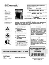 Dometic RM 8505 User manual