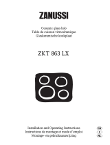 Zanussi ZKT863LX 69B User manual