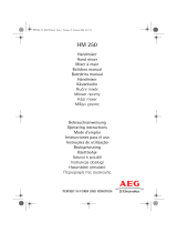 Aeg-Electrolux HM250 User manual