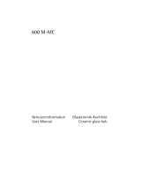 Aeg-Electrolux 600M-MC User manual