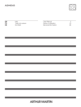 ARTHUR MARTIN ELECTROLUX AGH6343LOX User manual