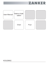 Zanussi KOU25602XK User manual