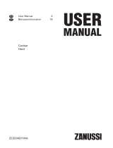 Zanussi ZCE 631 User manual