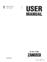 Zanussi ZRS9600FA User manual