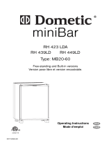 Dometic RH449LDFS User manual