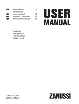 Zanussi ZRX51100WA User manual