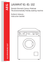 AEG LAV61 User manual