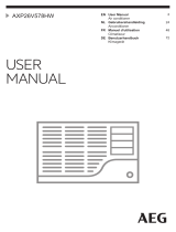AEG AXP26V578HW User manual