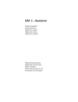 AEG KM750 User manual