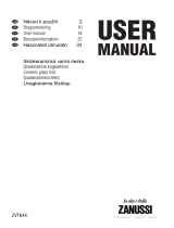 Zanussi ZVT64X User manual