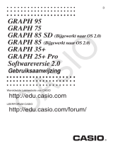 Casio GRAPH 25+ Pro, GRAPH 35+, GRAPH 75, GRAPH 85, GRAPH 85SD, GRAPH 95 Operating instructions